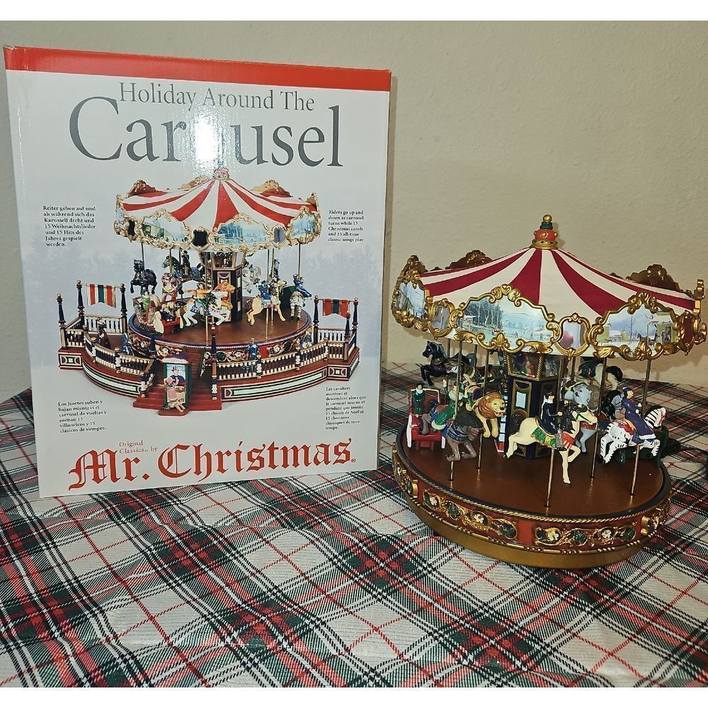 The Mr. Christmas Holiday Around The Carousel